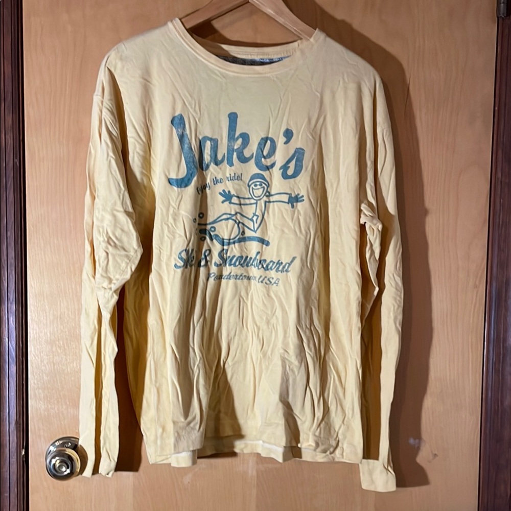 Life Is Good Yellow Long Sleeve